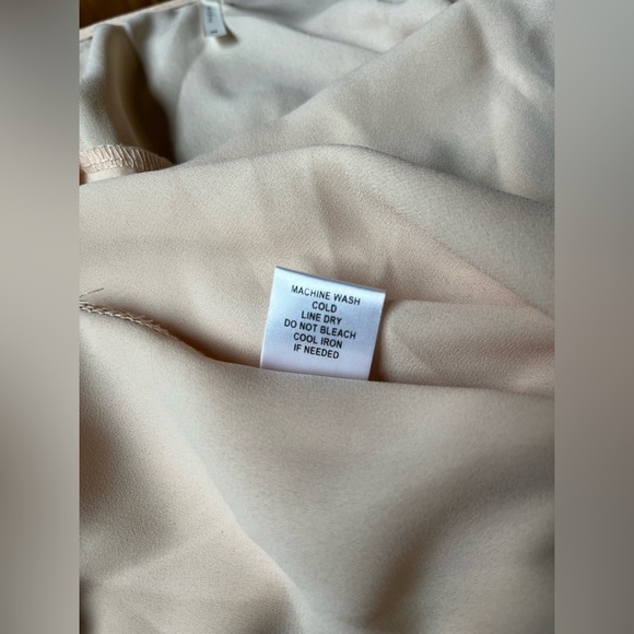 SHE Soul Harmony Energy surplice blouson draped blush pink top Sz M - Picture 6 of 6